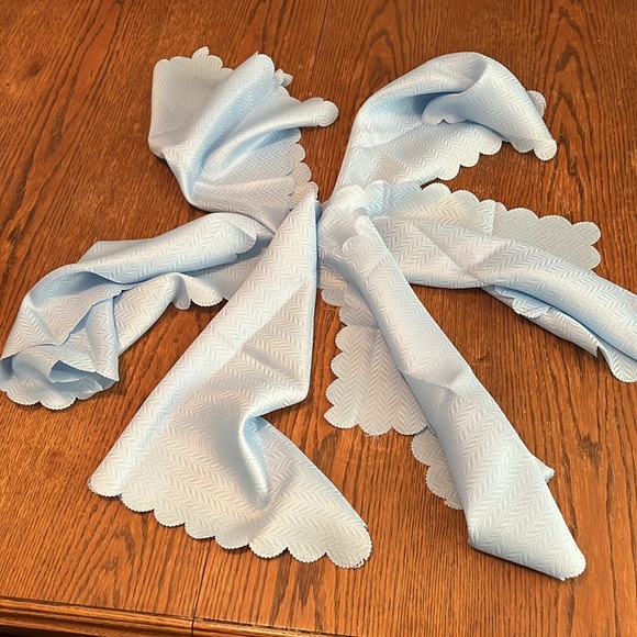 Vintage Baby Blue 6pcs  Dining Table Cover - Picture 2 of 11